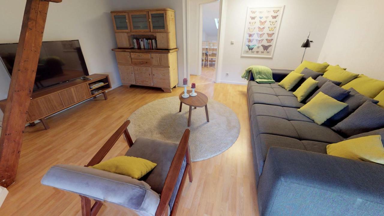 Altes Warmbad Wolgast Daire Dış mekan fotoğraf